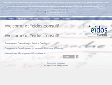 Tablet Screenshot of eidos-consult.de